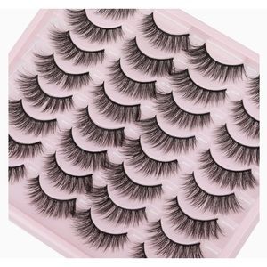 False Lashes 16 pair lashes. Brand JIMIRE